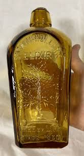Elixir Tree of Life 1880 Amber Glass Bottle, 8" Tall, Excellent Conditition | eBay