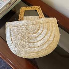 Target beaded straw purse. Very beautiful and... | Depop