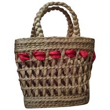 Gorgeous Antique Miniature Doll Basket. For Sale at Ruby Lane