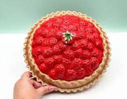 Vintage Universal Trumps Corp Large Strawberry Pie Baking ...