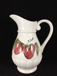 Gift Ideas Creation Strawberry Design Pitcher Philadelphia ...