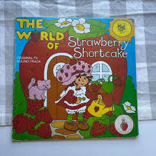 Vintage Strawberry Shortcake vinyl🍓🍰 Untested but so ...