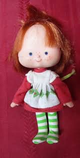 Vtg 1979 Strawberry Shortcake Blueberry Muffin Doll American Greeting Flat Hand | eBay