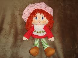 Strawberry Shortcake Plush Rag doll 15" tall | eBay