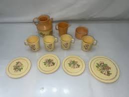 Vintage Strawberry Shortcake Tea Set Aluminum Specialty ...