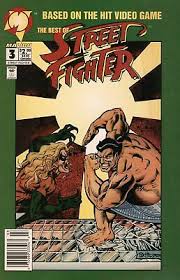 Best of Street Fighter #3 Newsstand Cover (1993) Malibu Comics | eBay