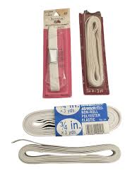 Vintage Mixed Lot of 4 Elastic: Stretchrite & More 3/4” 1/2 ...