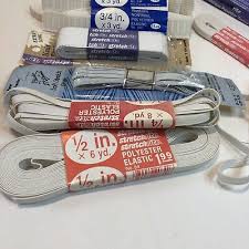 10 Packs of Elastic 1/8" to 1" Wide Lot | eBay