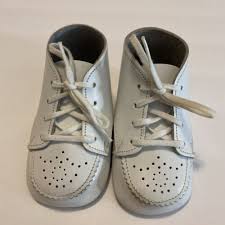 Carter's Infant Baby White Leather Sneakers Tennis Athletic ...