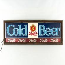 Sold at Auction: Vintage Stroh's COLD BEER Lighted ...