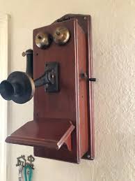 Antique Wall Phone with all internal parts | eBay
