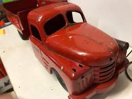 Vintage Red Structo Toy Truck, Dump Truck - Etsy