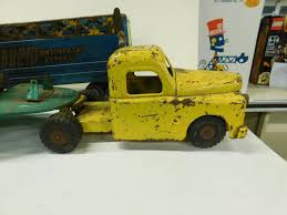 Lot - Vintage Structo Truck & Trailers, Crane Truck