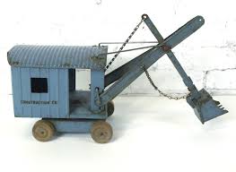 Vintage Original Structo Toys Construction Co Pressed Blue ...