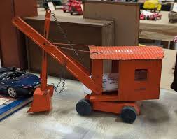 Structo Steam Shovel, 16" Long - Mayo Auction & Realty