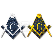 Mason Square & Compasses Car Emblem Masonic Car ...