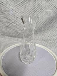 Beautiful Vintage Hand Cut Lead Crystal Vase | eBay