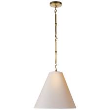 Goodman Small Hanging Light : TOB 5090HAB-NP | Aura Lighting