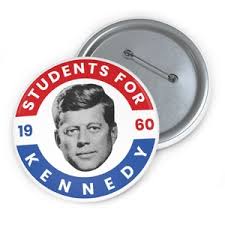 President John F. Kennedy Portrait Campaign & Presidential Button - Etsy