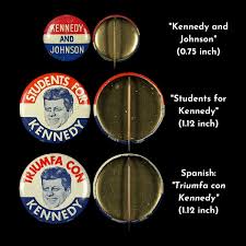 John F. Kennedy Campaign Pin - 1960 - United States - History Hoard