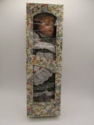 THE WIMBLEDON COLLECTION PORCELAIN CURLS BLUE EYES DOLL ...