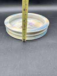 Antique German Stoneware Baby Plate Tea Party Scene 7.5 In Cottagecore | eBay