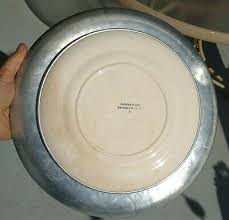 WROUGHT FARBERWARE ALUMINUM HAMMERED Platter Plate Brooklyn NY 14.5 Inch | eBay