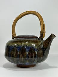 Vintage 1970's Regnor Andor Reinholdtsen Art Pottery Stoneware Teapot with Lid | eBay