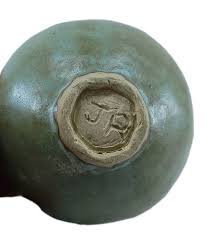 Signed Unusual green Handmade Bowl Jr pottery | eBay