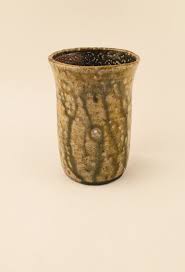 Shades of Green, Beige, New Vintage, Handmade, Ceramic Vase. One-of-a-kind. - Etsy