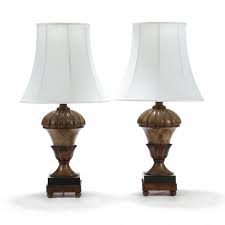 Pair of Decorative Urn Form Three Light Table Lamps (Lot ...