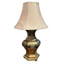 Mid-Century Hollywood Regency Large Scale Brass Pagoda Table ...