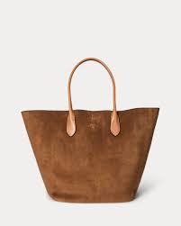 Bellport Suede-Leather Large Tote