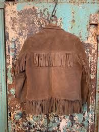 Vintage 1950s 1960s Suede Fringe Western Jacket Small - Etsy