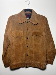 Vintage Triple A Brown Suede Genuine Leather Jacket - Etsy