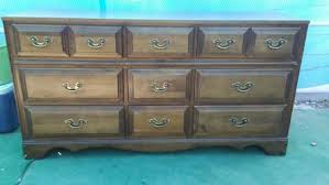 Beautiful!!!! 9 drawer dresser, all wood, ducktail drawers, 58 long,30 tall, 17 deep for Sale in Phoenix, AZ - OfferUp