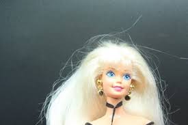 Barbie Blonde Long Hair with outfit #3 (B50) | eBay