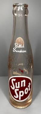 RARE 1950 7 OZ. EMBOSSED SUN SPOT SODA BOTTLE BALTIMORE, MARYLAND EXCELLENT | eBay
