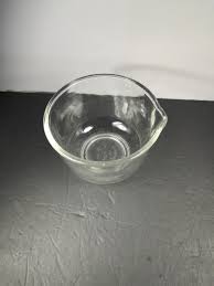 Fire King Clear Glass Sunbeam Mixing Bowl for Mixmaster 6.5 ...
