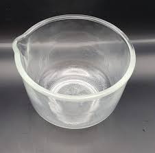 Vintage Small Clear Fire King Mixing Bowl made for Sunbeam ...