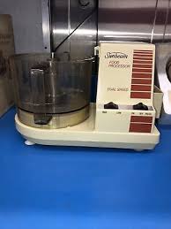 Sunbeam Food Processor Dual Speed Almond Mint Condition Vintage | eBay
