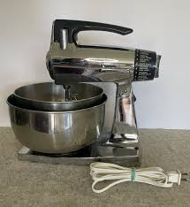 Vintage Sunbeam Chrome Mixmaster 12 Speed | eBay