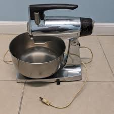 Vintage Sunbeam Mixmaster 12 Speed Stand Mixer BLack ...