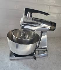 Vintage 70's Sunbeam Mixmaster Stainless Steel/chrome 12 ...