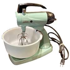 Similar Items to Vintage Sunbeam Mixmaster Turquoise with ...