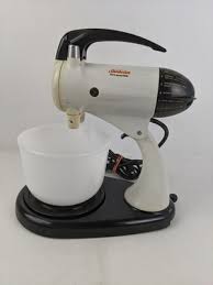 Vintage Sunbeam Mixmaster 10 Speed Standing Mixer w/ Bowl Accessories Juicer | eBay