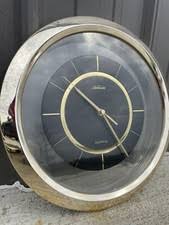 Vintage Sunbeam Quartz Wall Clock 11.5" Square Gold and Green Marbled Finish EUC for sale online | eBay