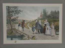 Brownscombe Sunday Morning in Sleepy Hollow Washington ...