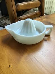 Milk Glass Sunkist Reamer From the 1940's - Etsy