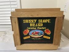 Peaches Crate In Antique Wooden Boxes for sale | eBay